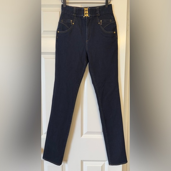 Armani Exchange high rise Dark Wash Jeans Size 4 - Picture 1 of 10